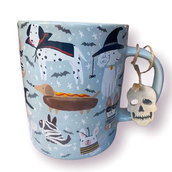 NWT Dogs in Halloween Costumes Coffee Mug Prima Design - Picture 1 of 8